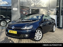 Volkswagen Golf Cabriolet - 1.4 TSI | Volledig onderhouden | Sensoren voor + achter | Automaat | Windscherm | 17'' LM