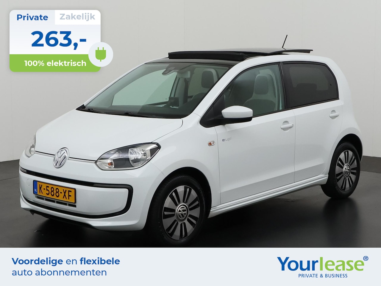 Volkswagen e-Up! - e-Up! | 263,- Private Lease | 222,- na subsidie - AutoWereld.nl