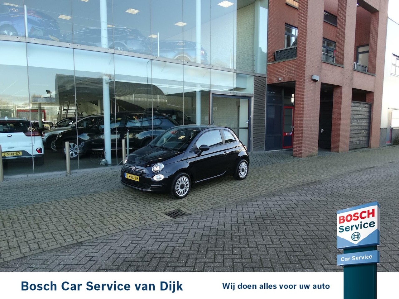 Fiat 500 - 1.0 Hybrid Navigatie / Cruise / Sportvelgen / NAP - AutoWereld.nl