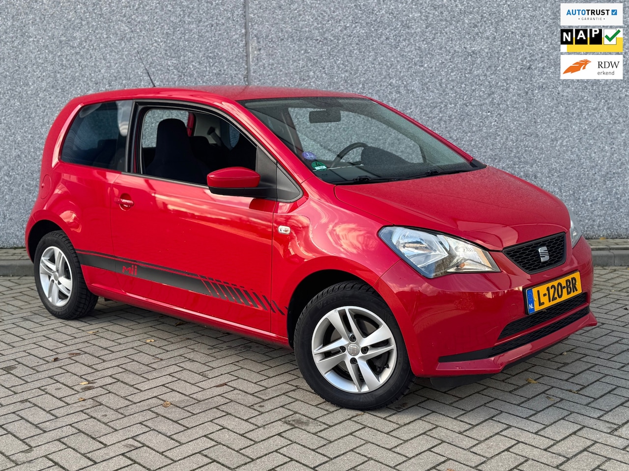 Seat Mii - 1.0 Entry-Airco-GoedOnderhouden-APK - AutoWereld.nl