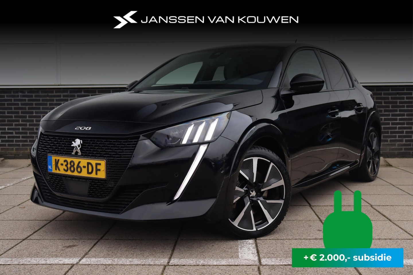 Peugeot e-208 - EV GT 350 50 kWh *Panoramadak * Stoelverwarming *Alcantara * LED Koplampen - AutoWereld.nl