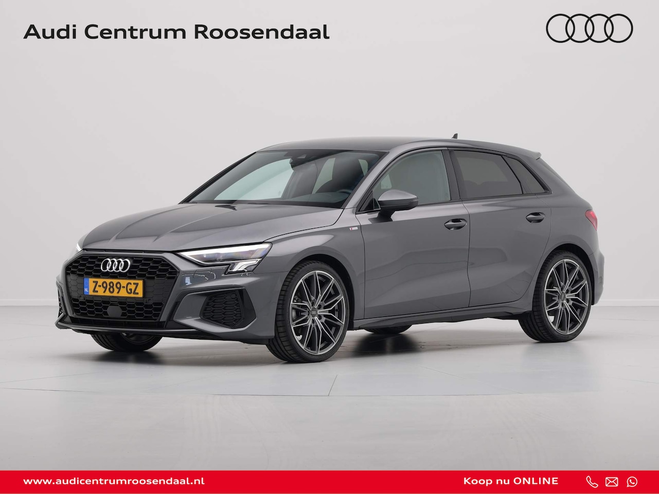 Audi A3 Sportback - 30 TFSI 110 pk S-Tronic S line edition Navi, PDC, 19 inch 93 - AutoWereld.nl