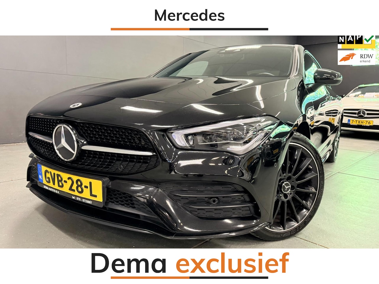 Mercedes-Benz CLA-Klasse - 250 e AMG-EDITION NAVI/V-COCKPIT/LED/DAB/CARPLAY/CAM/CRUISE/// - AutoWereld.nl