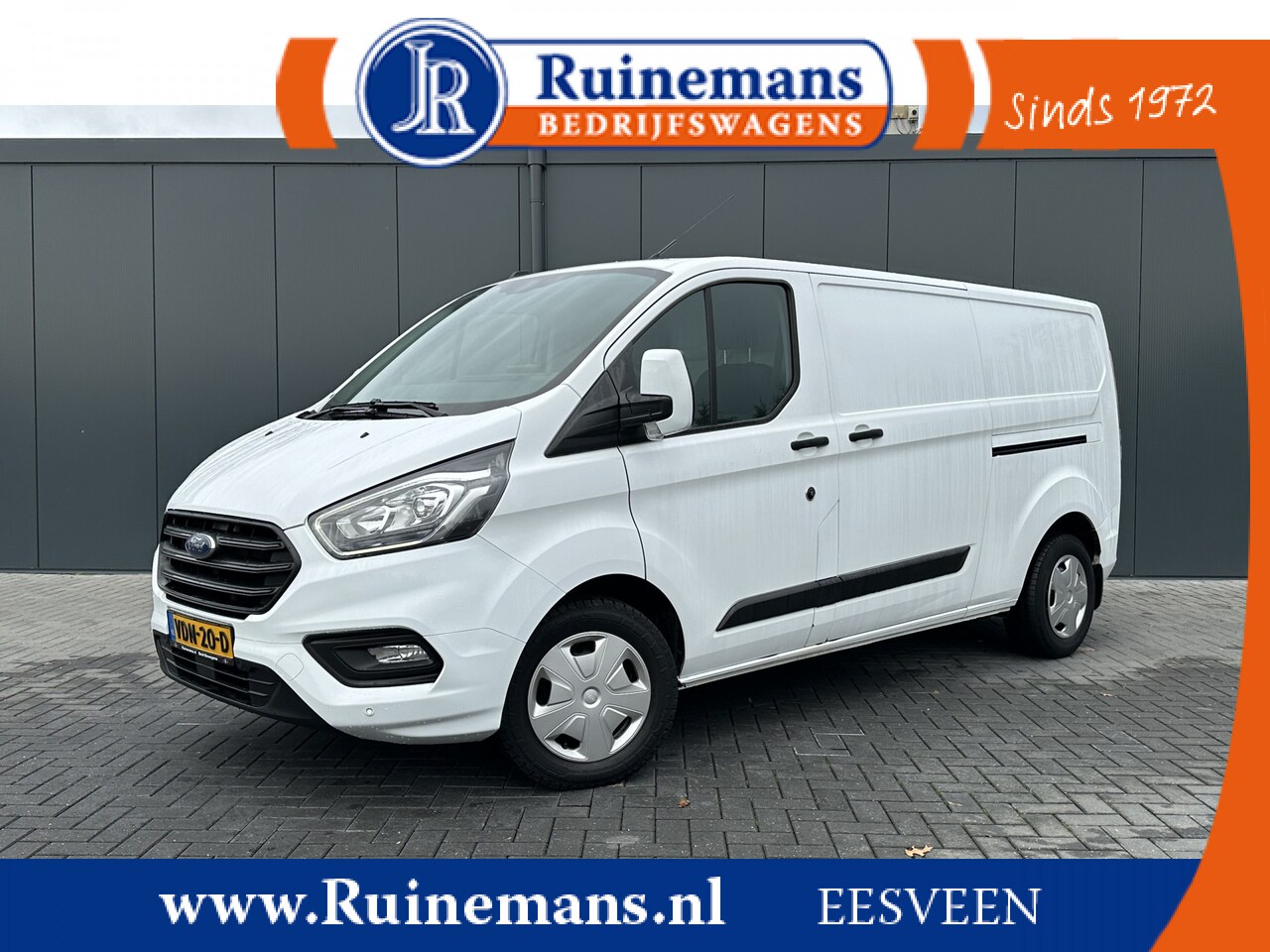 Ford Transit Custom - 2.0 TDCI 130 PK / L2H1 / 1e EIG. / 2.800 KG AHG / 2x SCHUIFDEUR / TREKHAAK / CAMERA / NAVI - AutoWereld.nl