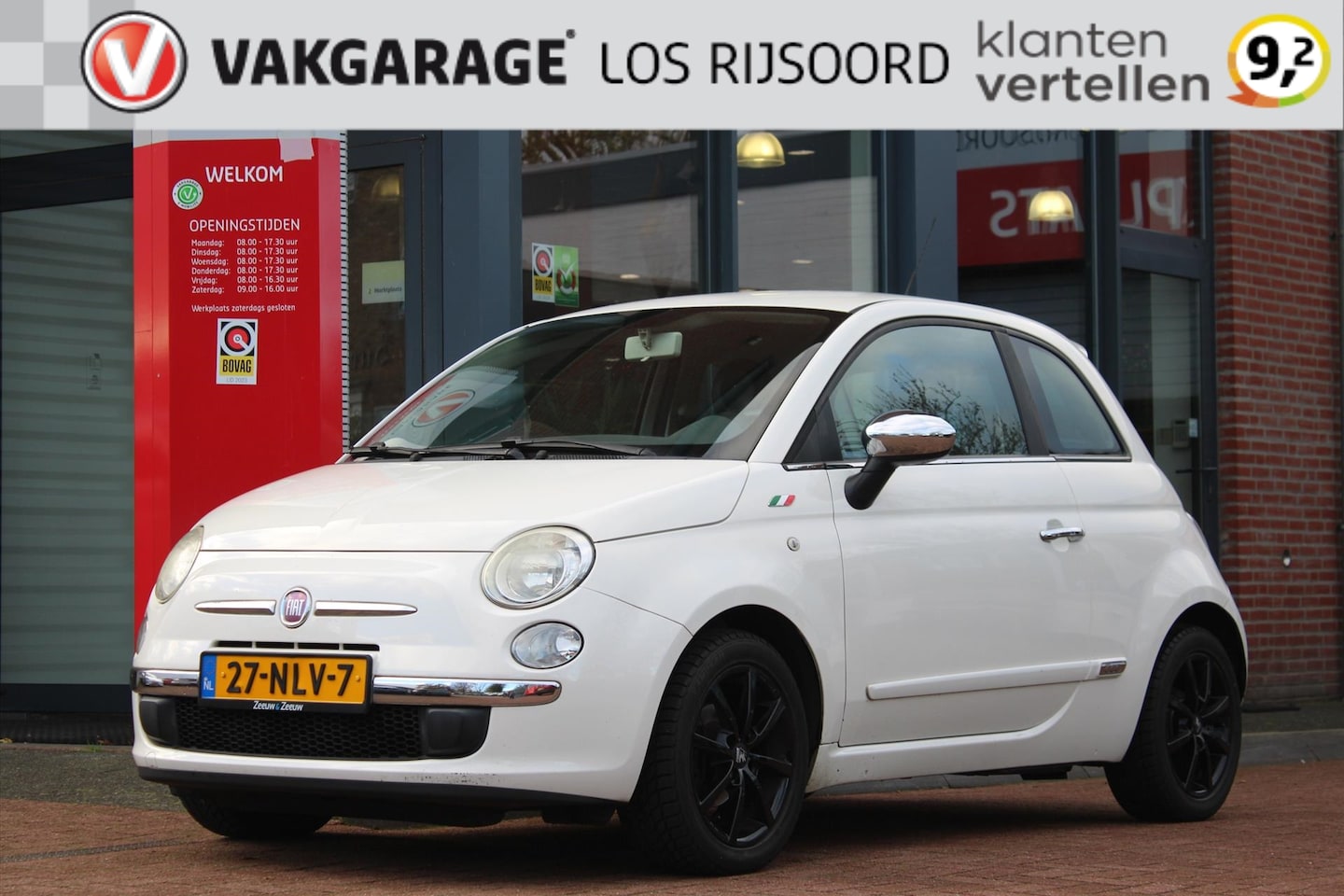 Fiat 500 - 1.2 *Pop* | Extra Bandenset | A/C | Orig. NL | Leuk ! | - AutoWereld.nl