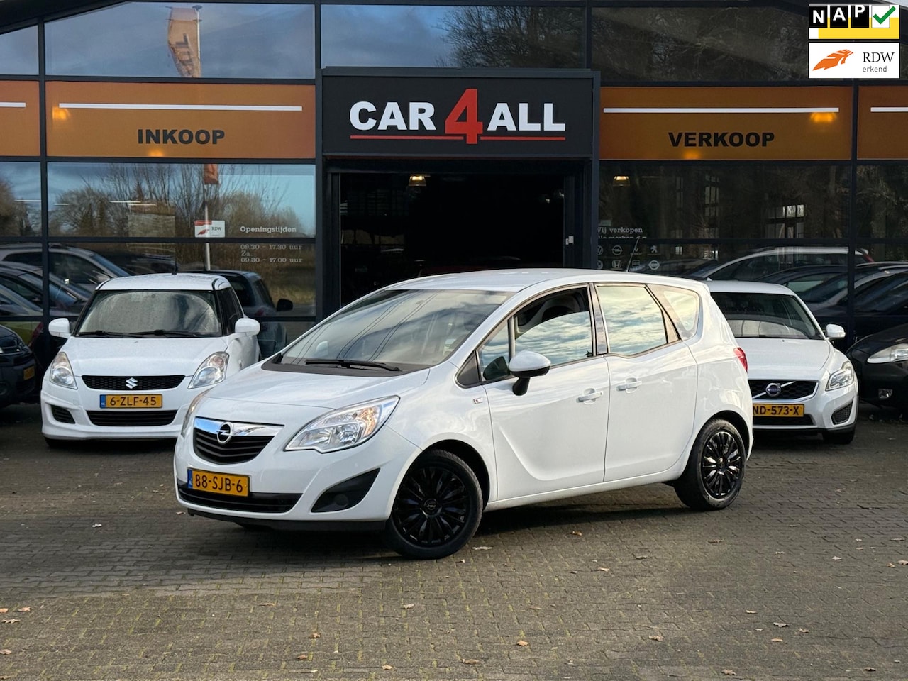 Opel Meriva - 1.4 Turbo Edition CRUISE/AIRCO/APK 13-7-25/TREKHAAK - AutoWereld.nl