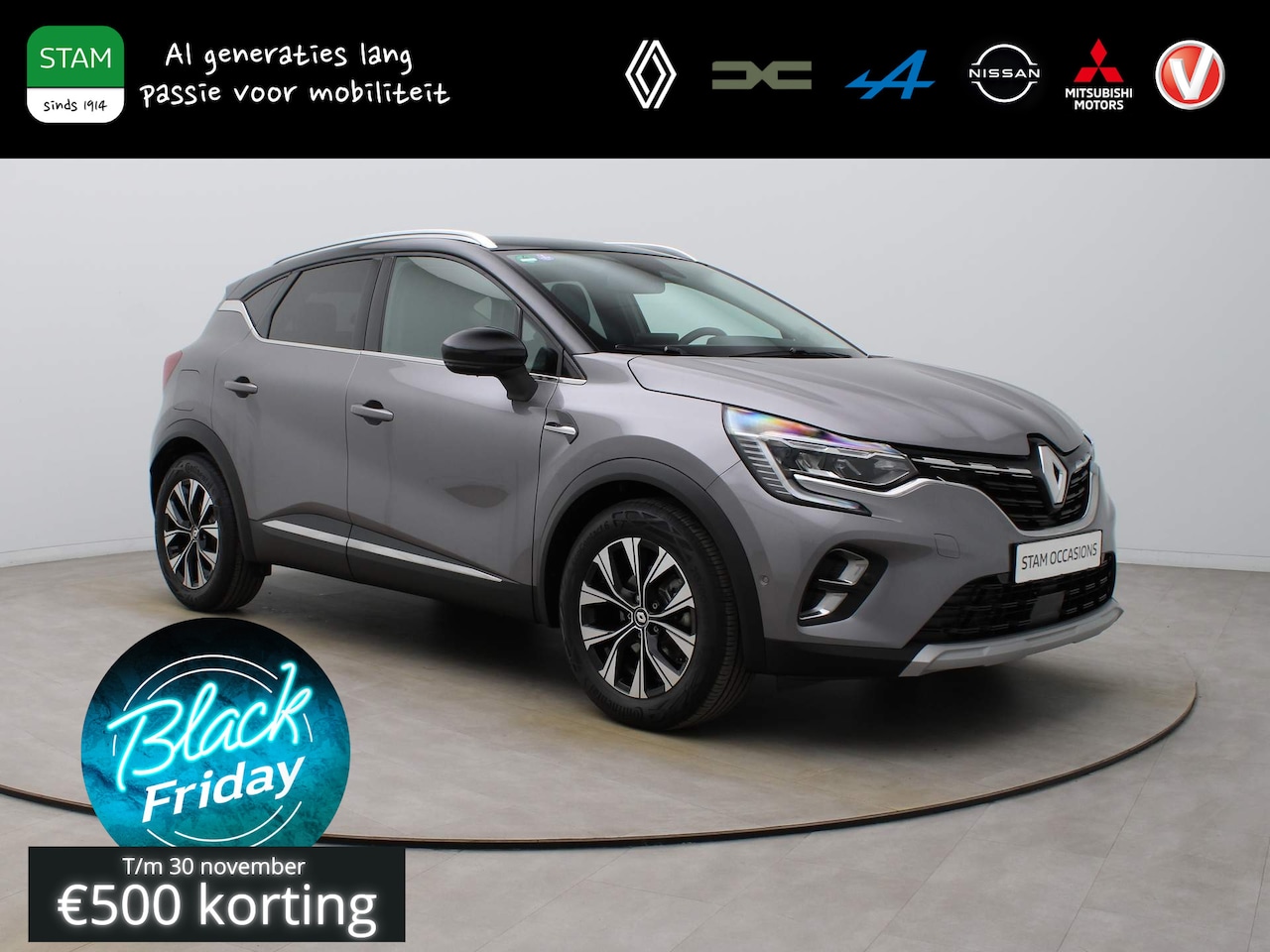 Renault Captur - E-Tech Hybrid 145pk techno 360° Camera | Climate | 9,3" Navi | Parksens. - AutoWereld.nl