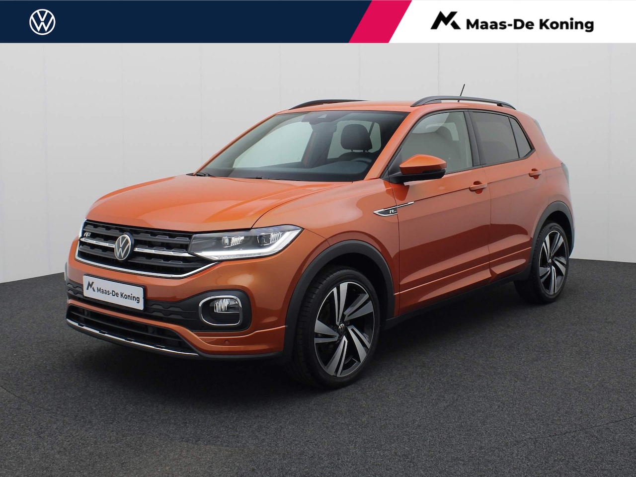 Volkswagen T-Cross - 1.5TSI/150PK R Line DSG · Navigatie · Stoelverwarming · Parkeersensoren + camera - AutoWereld.nl