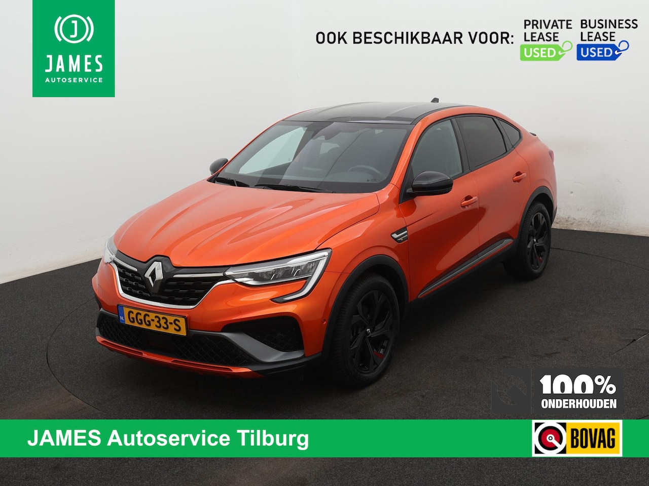 Renault Arkana - 1.6 E-Tech Hybrid 145 RS Line CAMERA AD-CRUISE LED NAVI - AutoWereld.nl