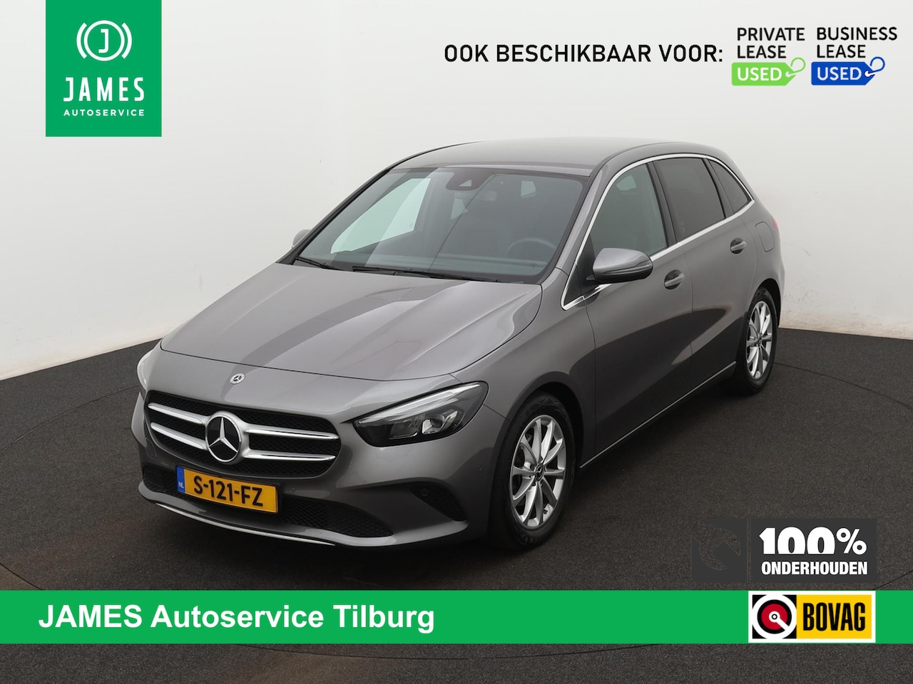 Mercedes-Benz B-klasse - 180 AUTOM. Luxury Line WIDESCREEN FULL-LED SFEERVERLICHTING - AutoWereld.nl