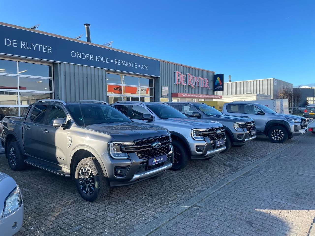 Ford Ranger - Wildtrac 3.0 V6 Diesel 240PK Grijs Kenteken - AutoWereld.nl