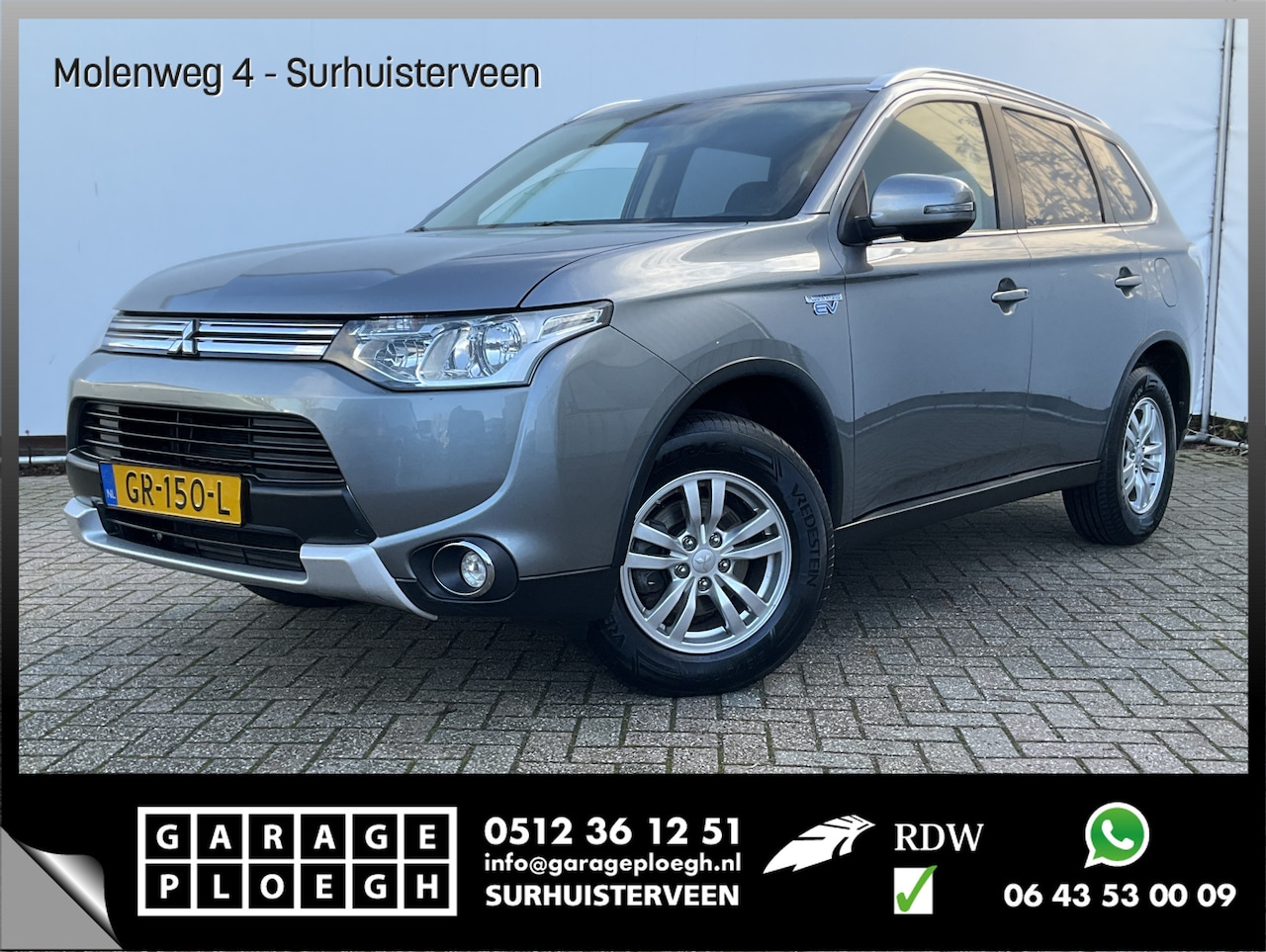 Mitsubishi Outlander - 2.0 PHEV Navi Cam Trekh Cruise Plug In 4x4 Business Edition X-Line - AutoWereld.nl