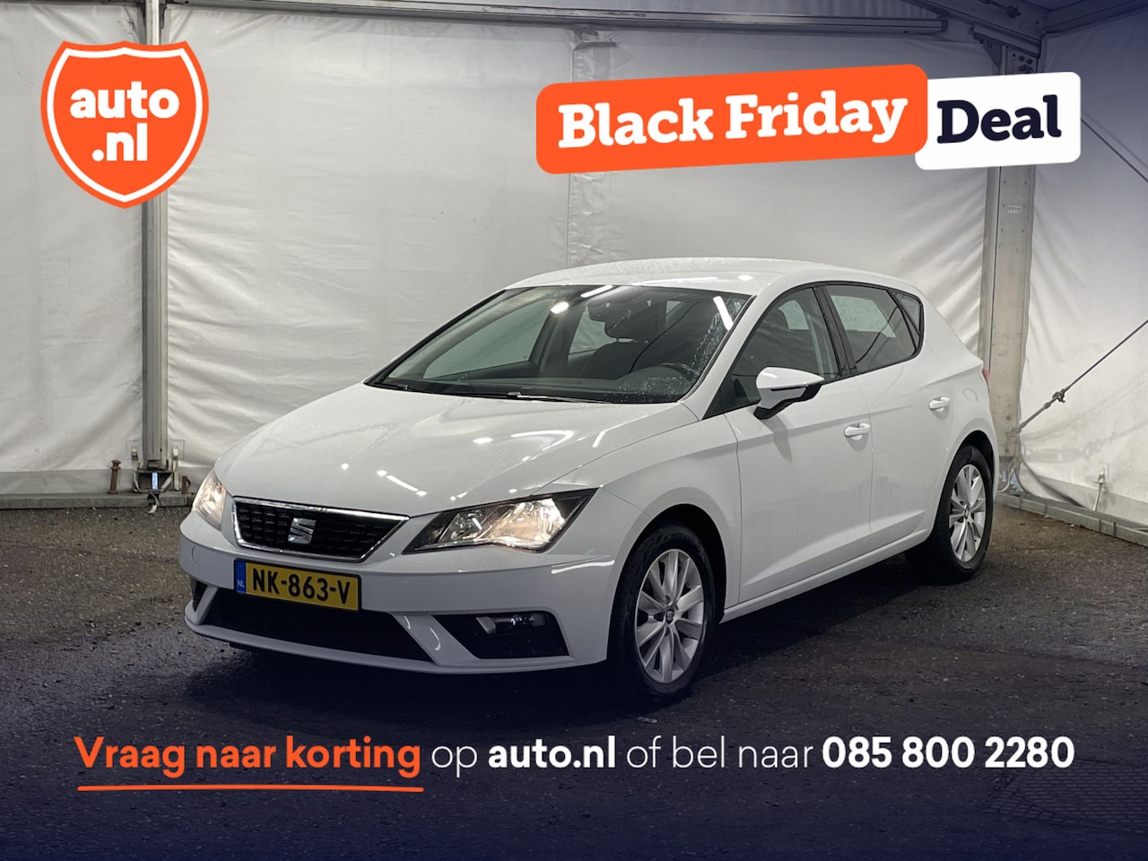 Seat Leon - 1.4 EcoTSI Style | Trekhaak | Carplay | Navigatie | Cruise Control | Parkeersensoren | - AutoWereld.nl