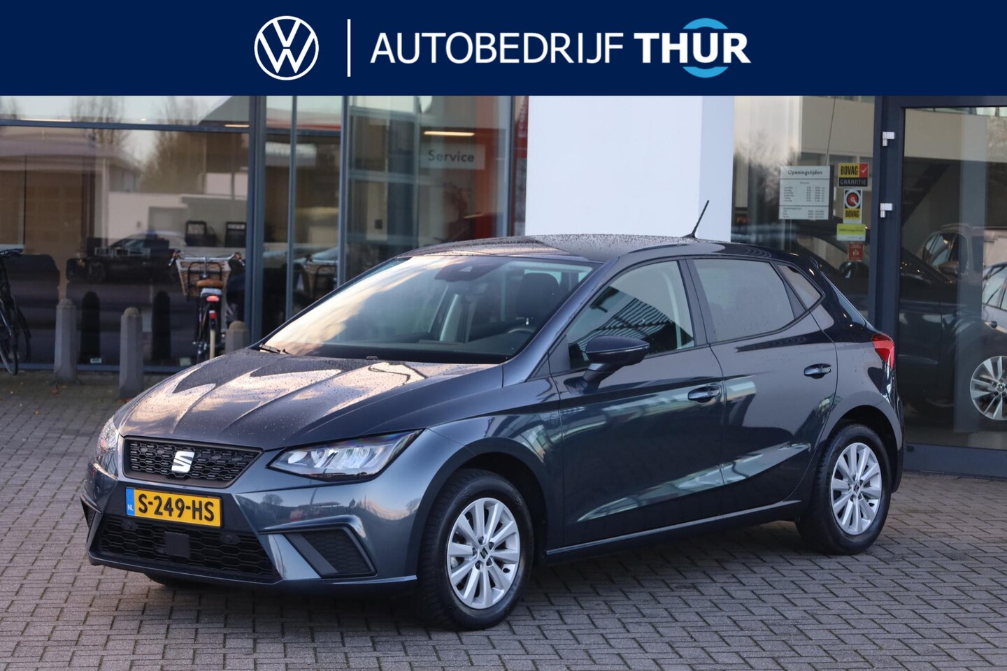 Seat Ibiza - 1.0 EcoTSI Style Business Connect 95PK / 70kW, Climatronic, navigatie door middel van draa - AutoWereld.nl