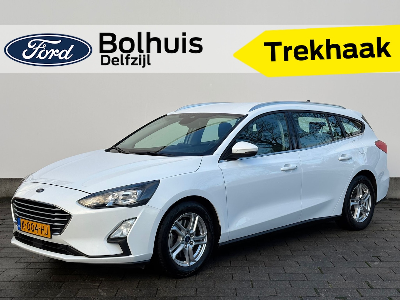 Ford Focus Wagon - EcoBoost Hybrid 125 pk Trend Edition | Trekhaak | Camera | LED | Navi | Cruise | AGR stoel - AutoWereld.nl