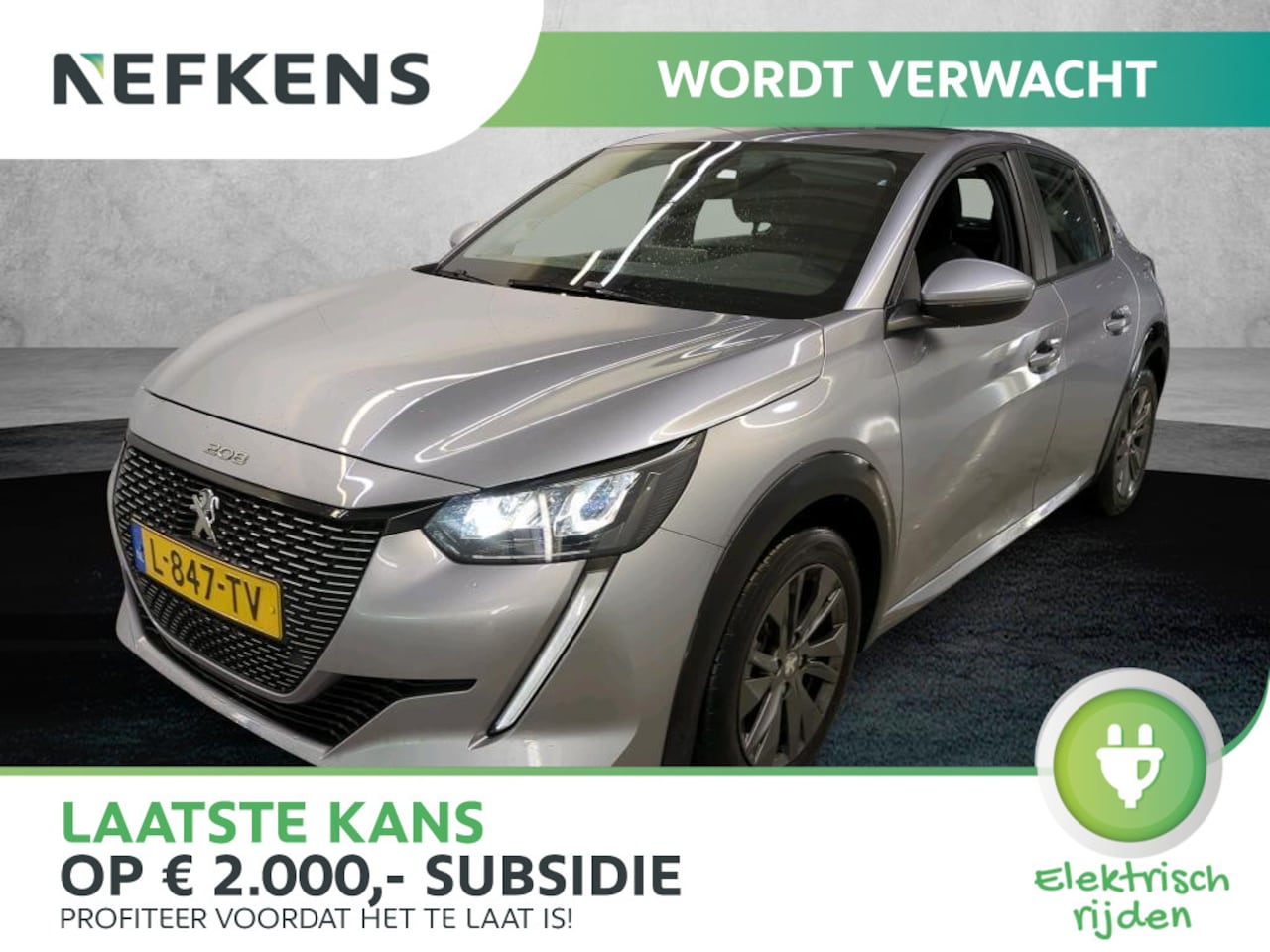 Peugeot e-208 - Active Pack 50kWh (1ste eig./prijs ex.2.000 SUBSIDIE!!/FASE 3/NAV./Climate/LED/Keyless) - AutoWereld.nl