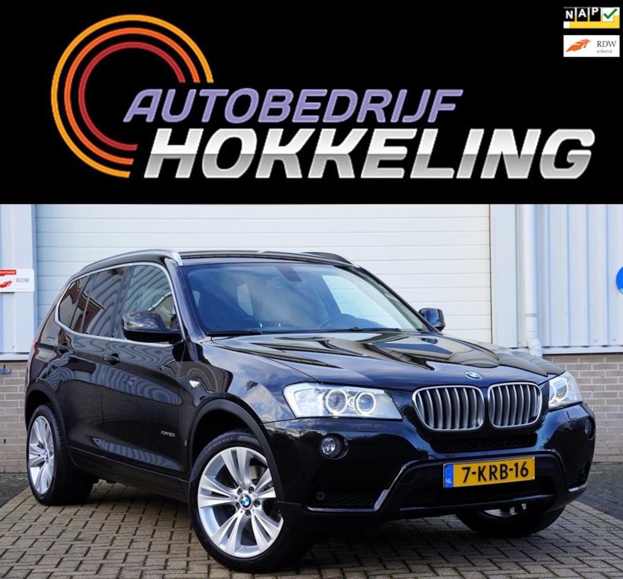 BMW X3 - XDrive20i High Executive; Sportint.+Leder+Navi=DEALER AUTO !! - AutoWereld.nl