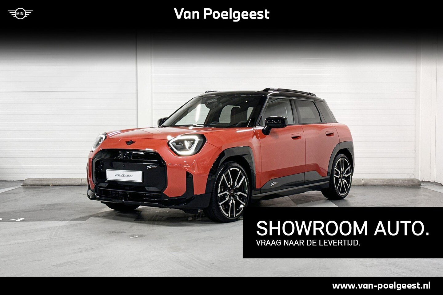 MINI Mini-Electric - Aceman SE | John Cooper Works uitvoering | Pakket XL | 19" JCW Lap Spoke 2-tone - AutoWereld.nl