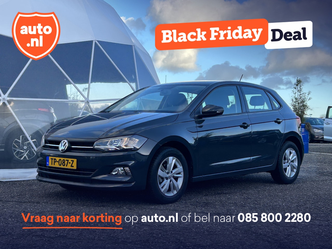 Volkswagen Polo - 1.0 TSI Comfortline | Navigatie | Carplay | Adapt Cruise Control | Draadloze telefoon lade - AutoWereld.nl