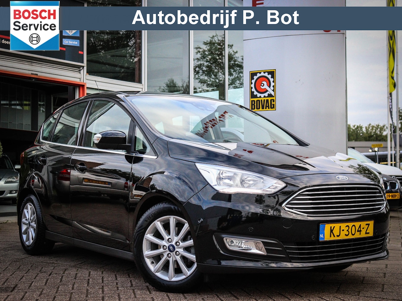 Ford C-Max - 1.0 Titanium /Trekhaak/Airco/Navigatie - AutoWereld.nl