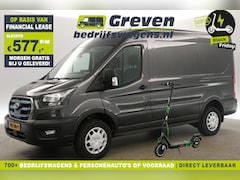 Ford E-Transit - 350 L2H2 Trend 68 kWh Gratis E-Step | 184PK Elektrisch Automaat Airco Carplay Navigatie PD