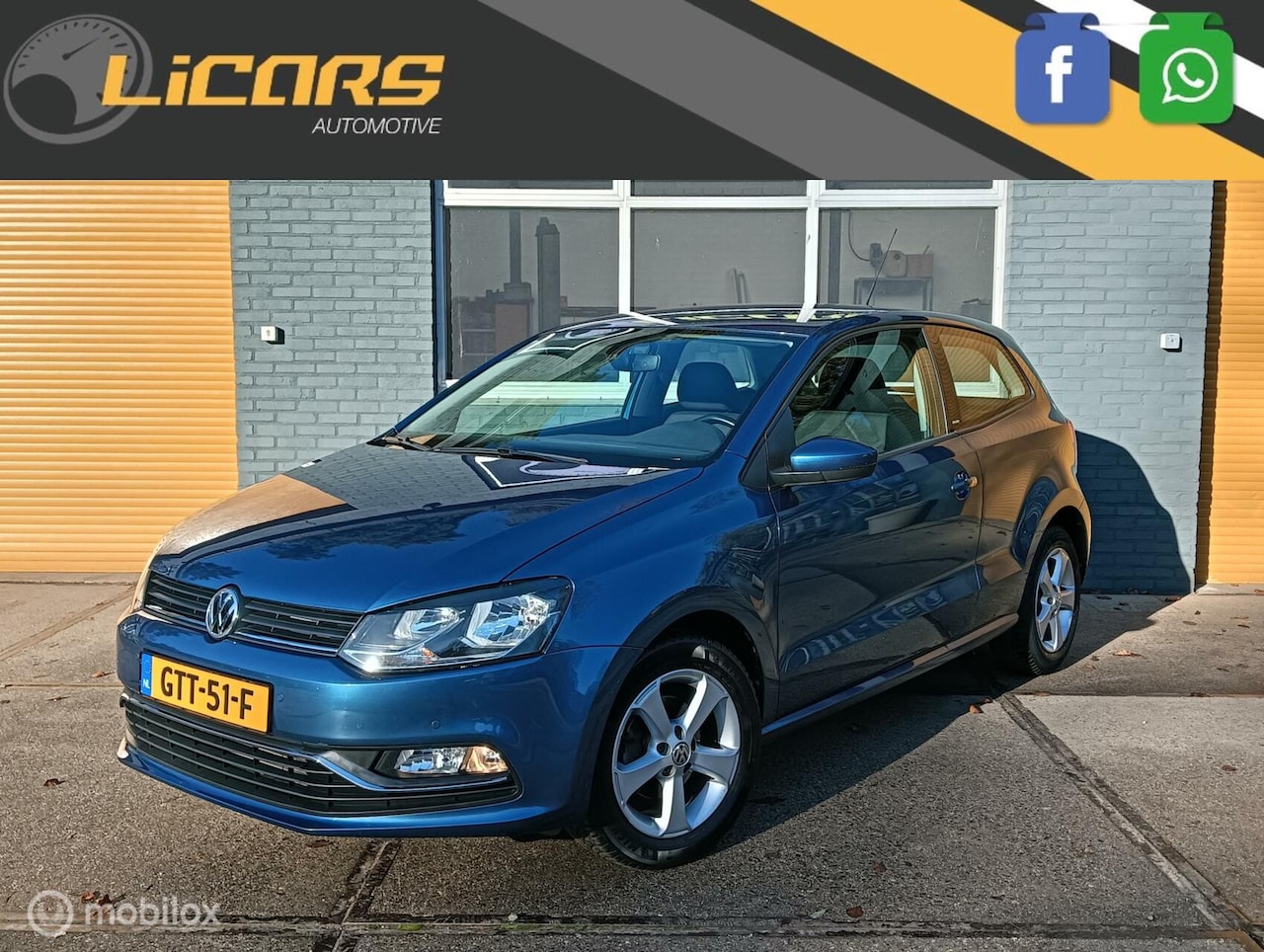 Volkswagen Polo - 1.2 TSI AllStar Navi/CarPlay/cruise/Pdc/all season banden - AutoWereld.nl