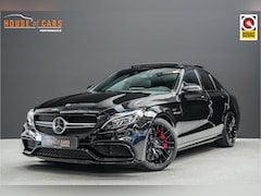 Mercedes-Benz C-klasse - AMG C63S 510pk |panoramadak|Burmester|memory|elektrische koffferklep|stoelverwarming|adapt