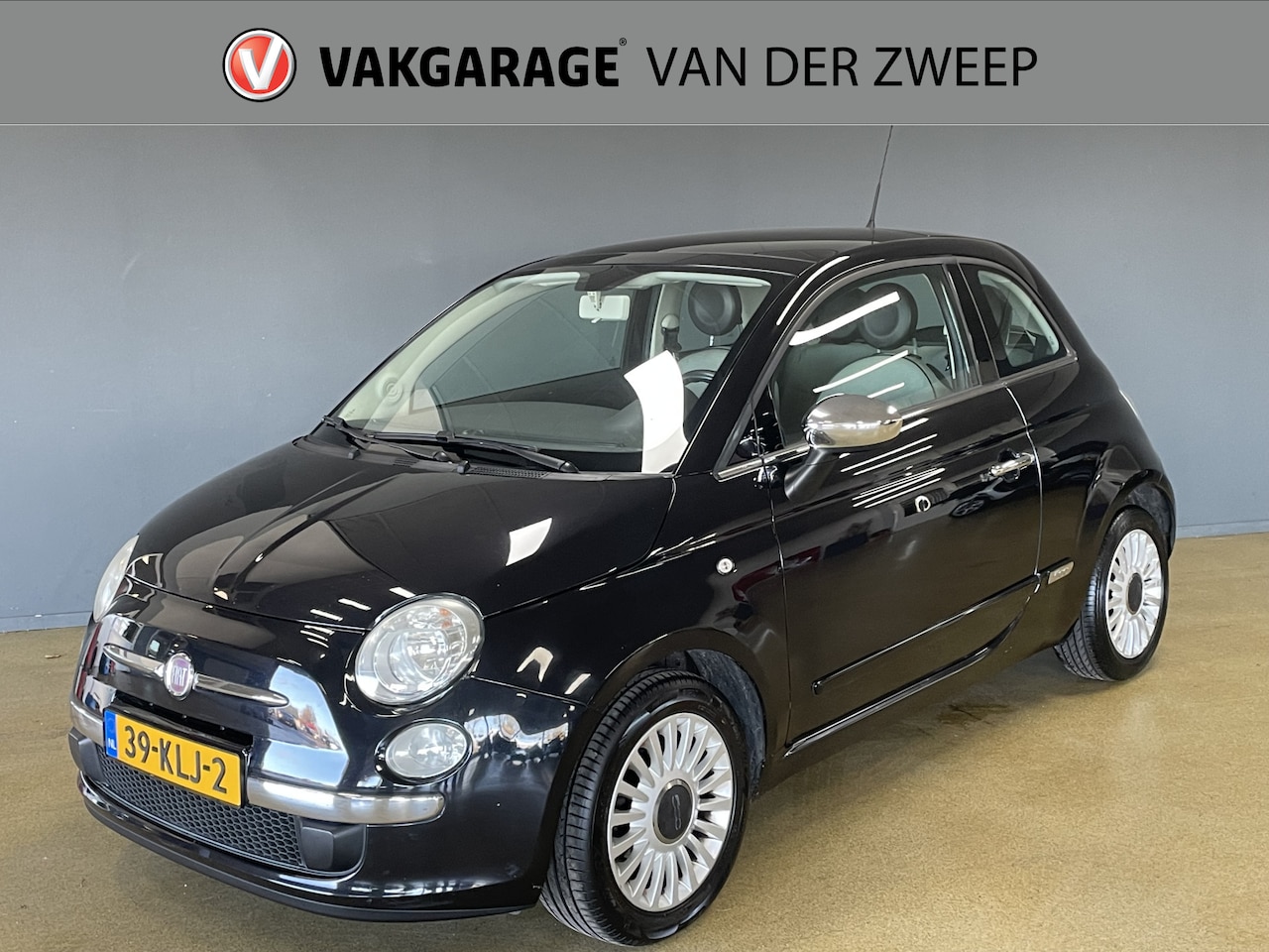 Fiat 500 - 1.2 Lounge | Automaat | Elektrisch dak - AutoWereld.nl