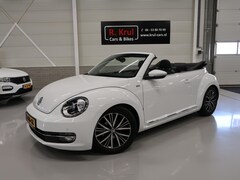 Volkswagen Beetle Cabriolet - 1.2 TSI Allstar Airco-ecc Navigatie Camera Bluetooth App-connect Sportvelgen Half leer Sto