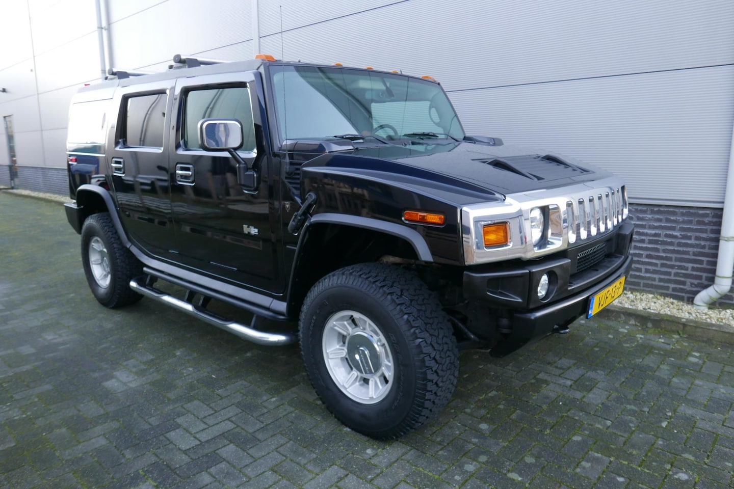 Hummer H2 - HUMMER 6.0 V8 55726 KM,MARGE,GRIJS KENTEKEN. - AutoWereld.nl