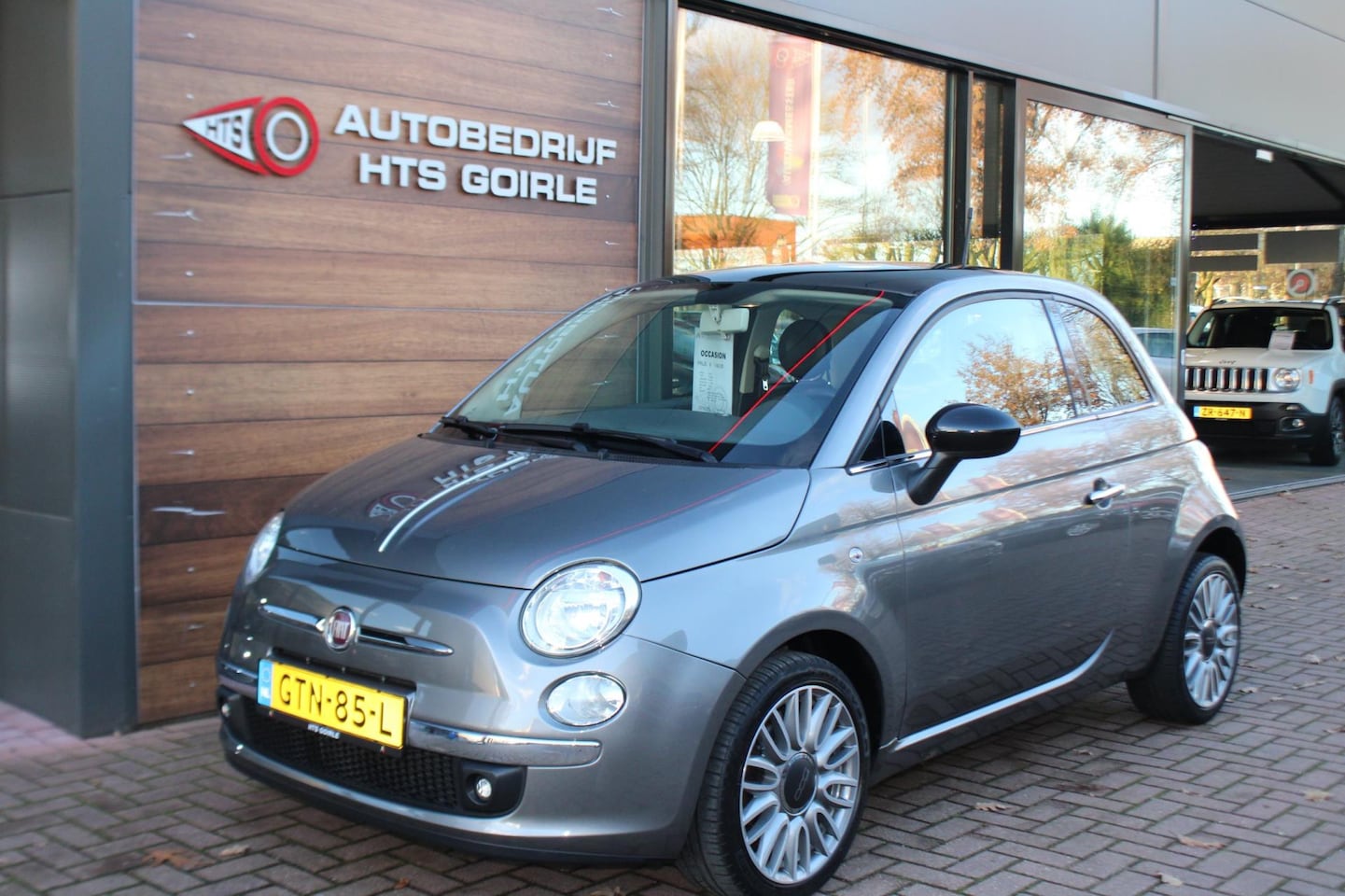 Fiat 500 - 1.2 Popstar leer panorama dak - AutoWereld.nl