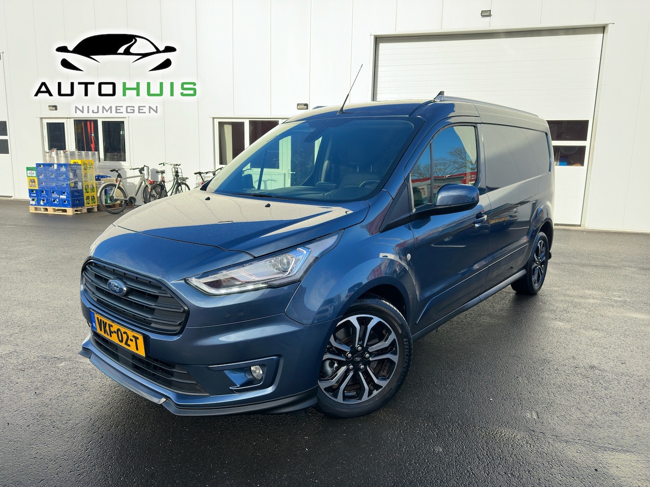 Ford Transit Connect - 1.5 EcoBlue L2 Sport Automaat Stoelverwarming Navi Keyless Schuifdeur - AutoWereld.nl