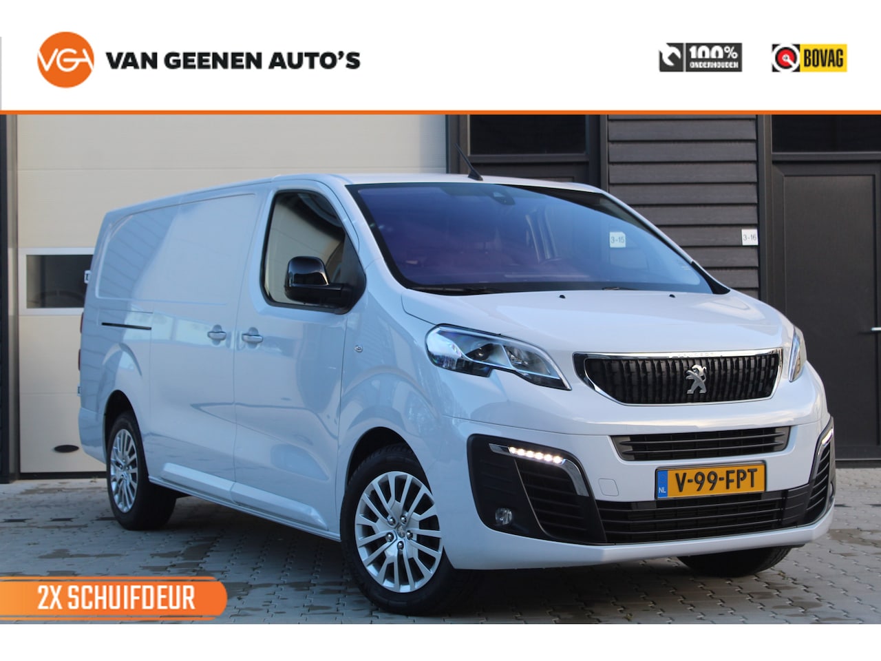 Peugeot Expert - 2.0 BlueHDI 145PK S&S L3 | 2x schuifdeur | Xenon koplampen | Trekhaak - AutoWereld.nl