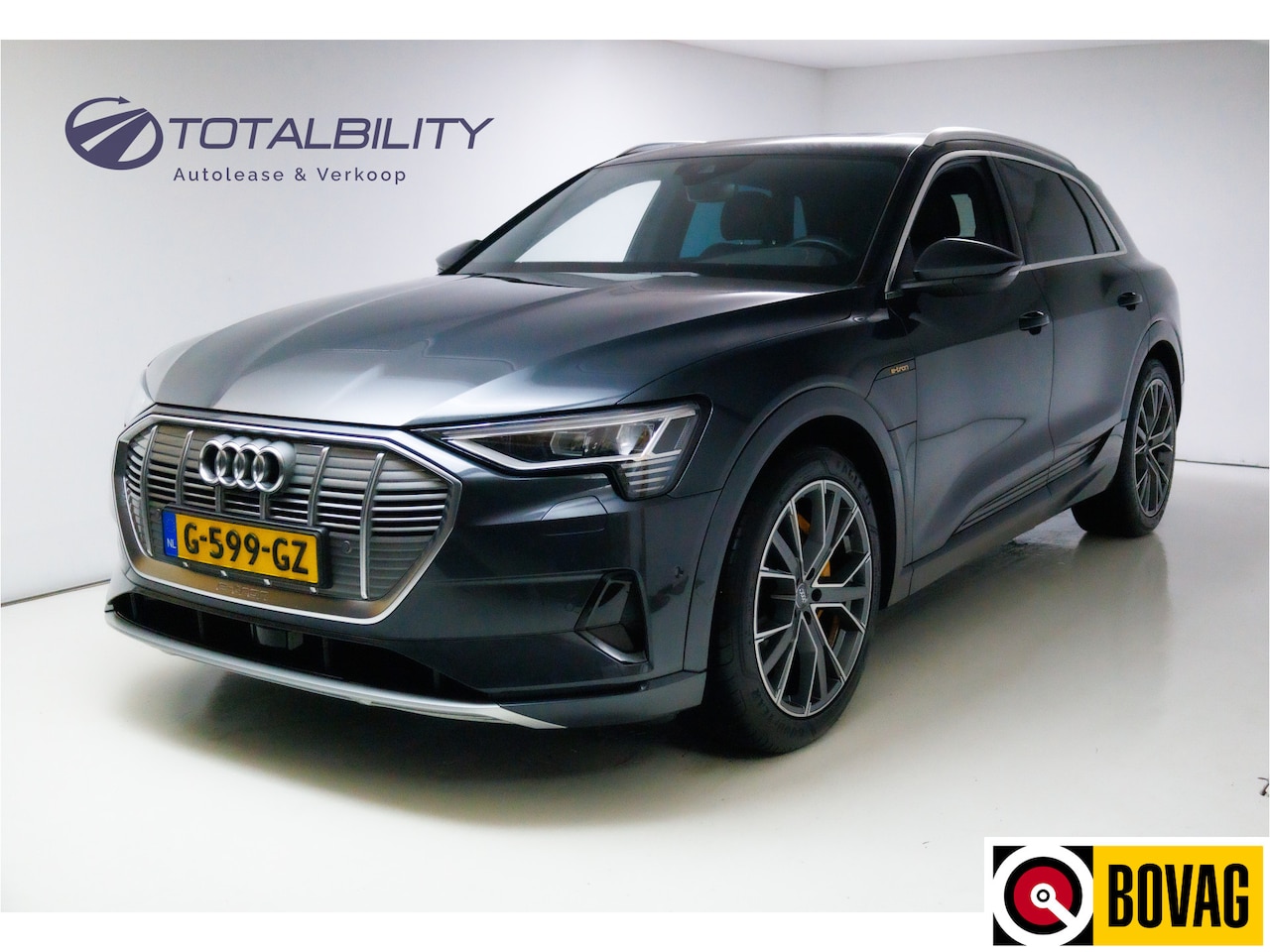 Audi e-tron - e-tron 55 quattro S-Line 95 kWh Panoramadak, Bang&Olufsen, Matrix Led, Stoelen elec. met g - AutoWereld.nl