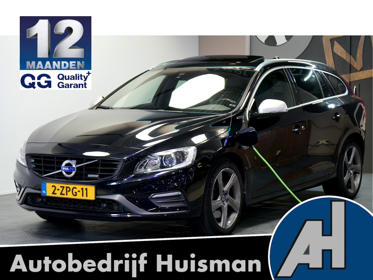 Volvo V60 - 2.4 D6 AWD 210kW/286pk Aut6 PHEV R-Design Technology OPEN DAK + NAVI SENSUS + DRIVE MODES - AutoWereld.nl