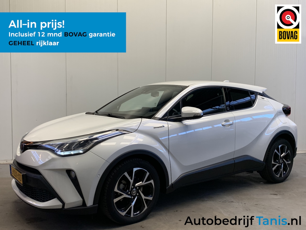 Toyota C-HR - 1.8 Hybrid Dynamic Limited LED-AIRCO/ECC-CAMERA-LMV-NAVI by CARPLAY - AutoWereld.nl