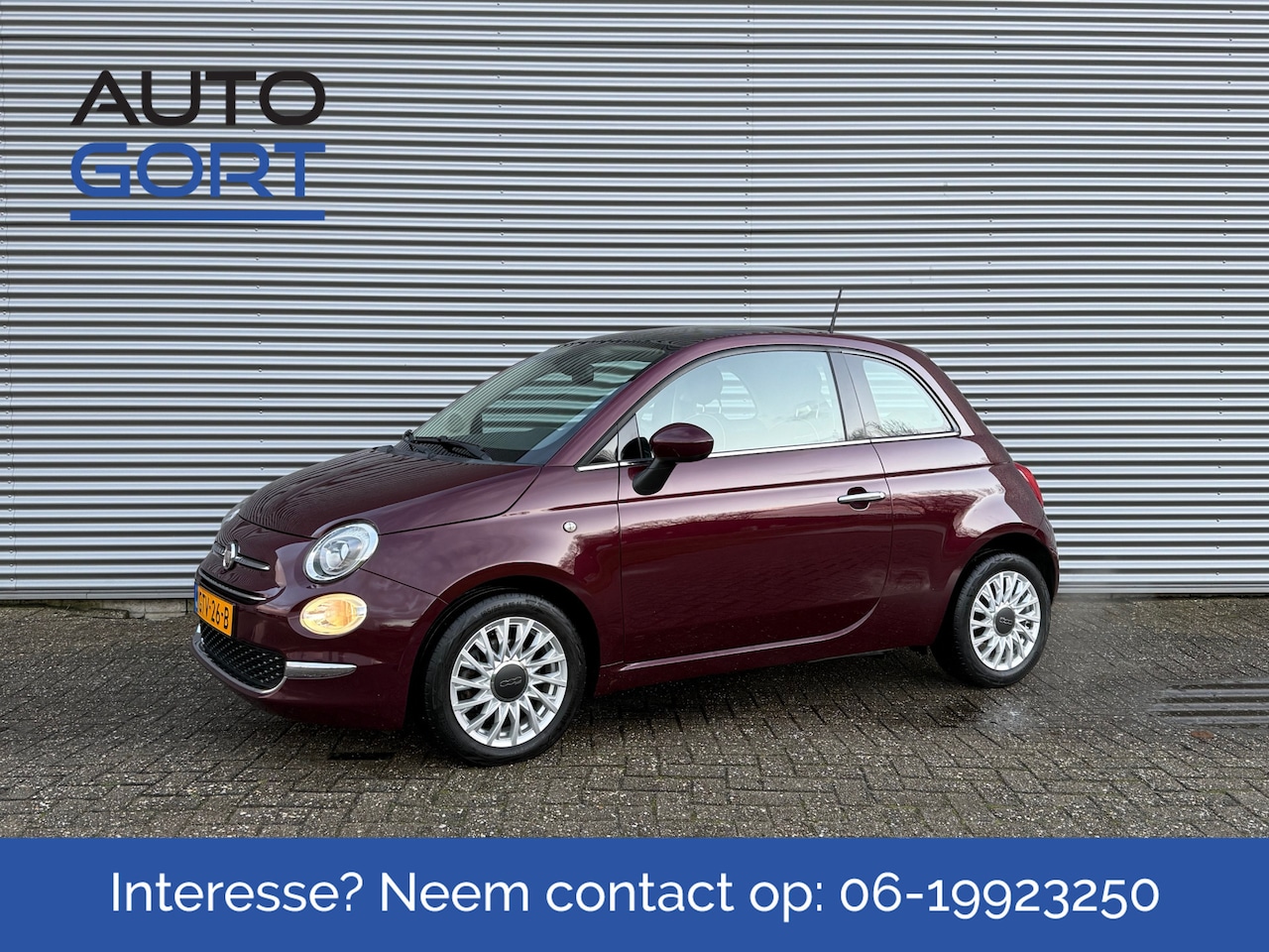 Fiat 500 - 0.9 86pk TwinAir Lounge | Clima | Panodak | Alu velgen | Trekhaak - AutoWereld.nl