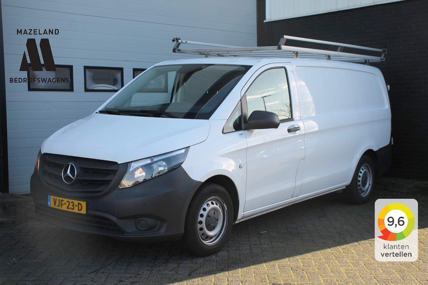 Mercedes-Benz Vito - 116 CDI Lang - EURO 6 - Airco - Navi - Cruise - € 17.950,- Excl. - AutoWereld.nl