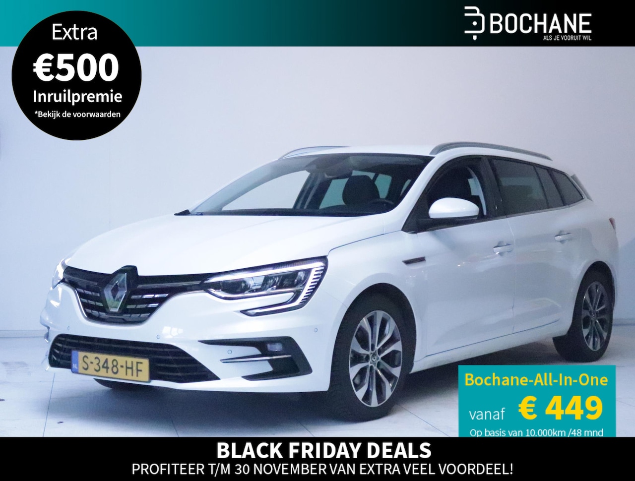 Renault Mégane Estate - 1.3 TCe 140 EDC Techno | Dodehoekdetectie | Trekhaak | All-Season banden - AutoWereld.nl