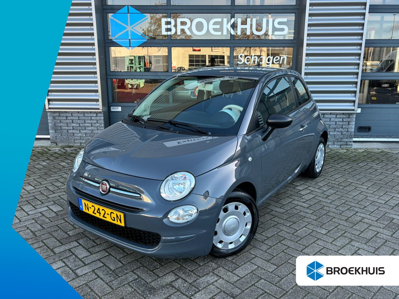 Fiat 500 - 1.0 70 pk Hybrid Cult | Airco | Dab | Cruise control | - AutoWereld.nl