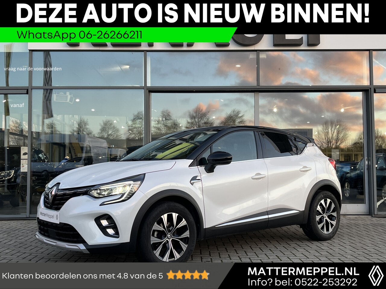 Renault Captur - 1.0 TCe 90 Techno | Navigatie | Camera | Climate Control | Keyless | Apple CarPlay / Andro - AutoWereld.nl