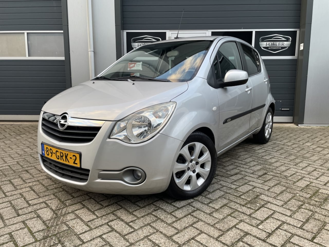 Opel Agila - 1.2 Enjoy Automaat NAP Airco Dealer OH Lichtmetaal - AutoWereld.nl