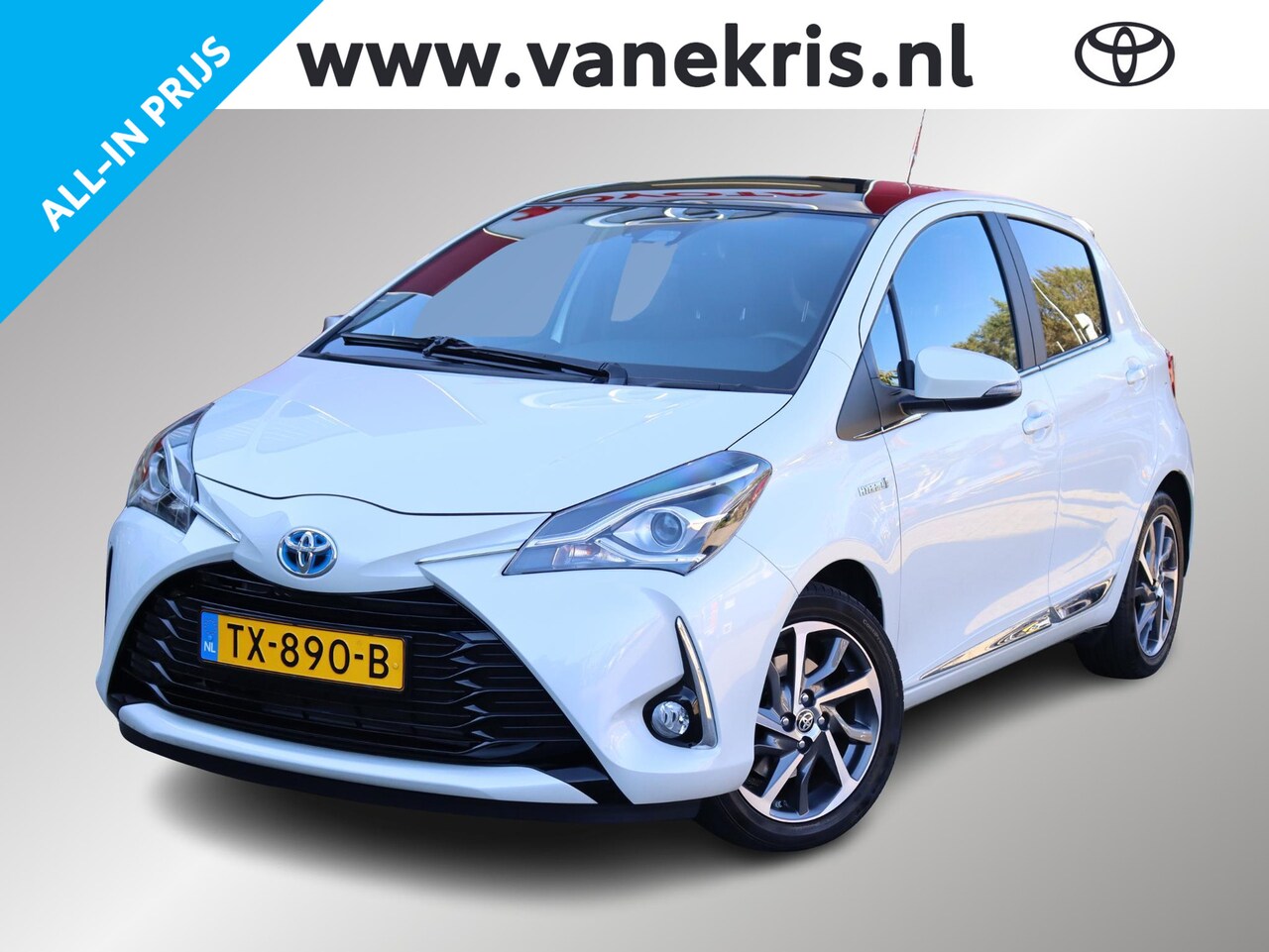 Toyota Yaris - 1.5 Hybrid Premium 1.5 Hybrid Premium, Panodak , Unieke uitvoering - AutoWereld.nl