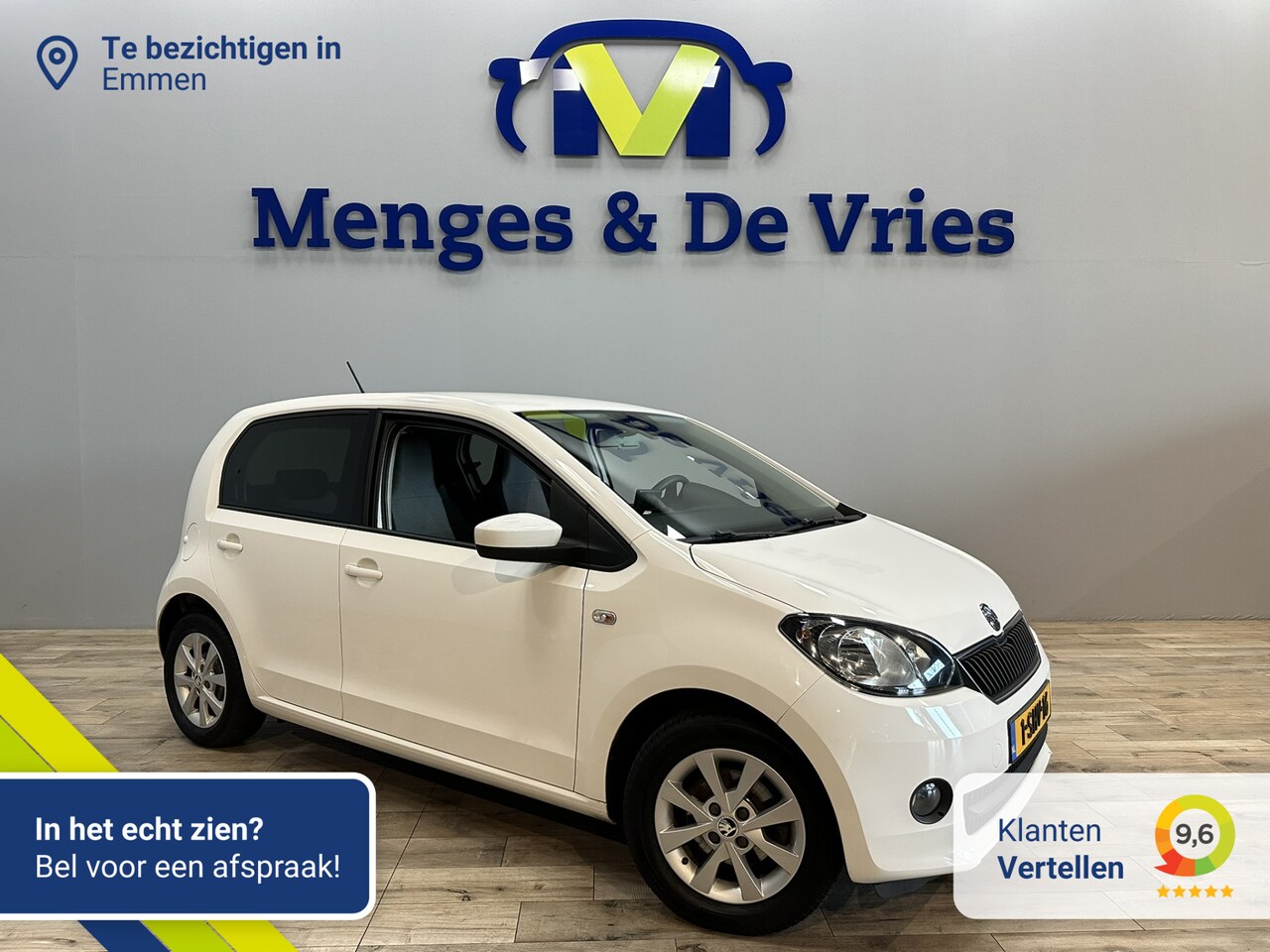 Skoda Citigo - 1.0 Greentech Sprint 2e EIG. | Airco | Cruise Control | Elek ramen | Navigatie | 14" Velge - AutoWereld.nl