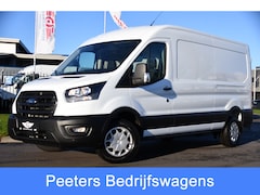 Ford Transit - 350 2.0 TDCI L3H2 RWD 3500KG Trekhaak, Camera, Cruise, Sensoren, Automaat, 170PK, Stoelver