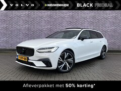 Volvo V90 - T6 Recharge AWD Ultimate Dark Long Range | Trekhaak | Bowers & Wilkins | Panoramadak | Hea