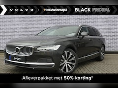 Volvo V90 - T6 Long Range Recharge AWD Ultimate Bright | Nappa Leder met ventilatie | Massagefunctie |