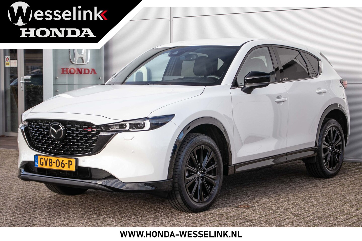 Mazda CX-5 - 2.0 e-SkyActiv-G M Hybrid 165 Homura - All-in rijklrprs | leer | elec. stoel + geh. | BOSE - AutoWereld.nl