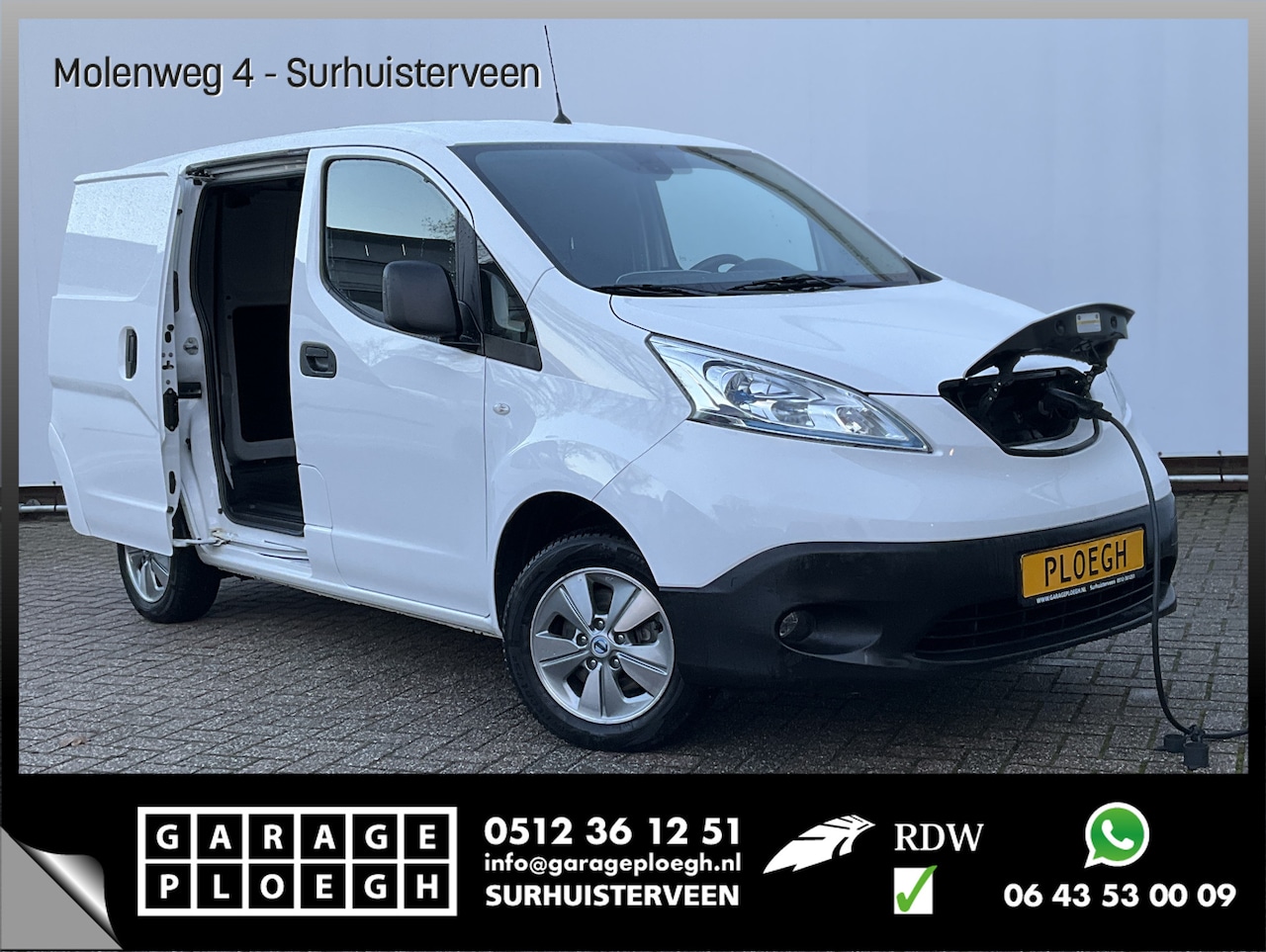 Nissan e-NV200 - Business 40 kWh Navi/Cam Stoel/stuurverwarming - AutoWereld.nl