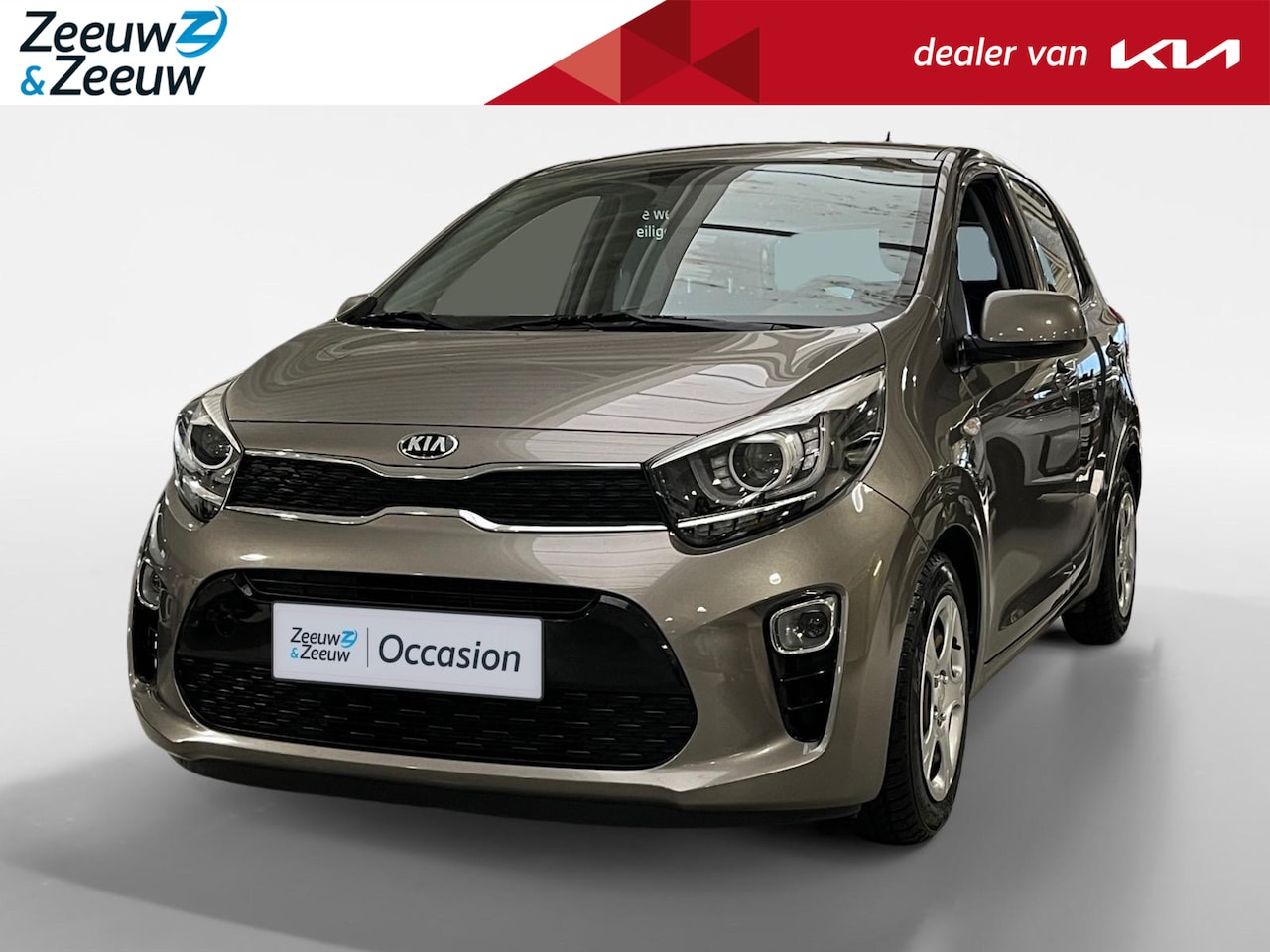 Kia Picanto - 1.0 CVVT DynamicLine | Cruise control | Climate control | Airco | Elektrische ramen voor- - AutoWereld.nl